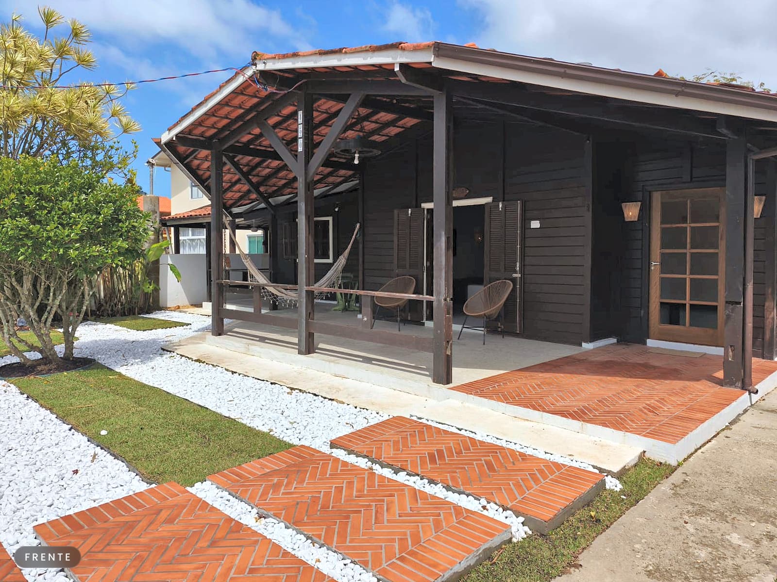 Frente da casa